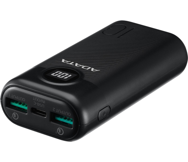 ADATA P10000QCD 10000mAh Czarny QC/PD AP10000QCD-DGT-CBK - 1055689 - zdjęcie 5